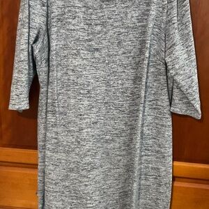 Talbots Plus Size Heathered Knit Dress, 2X